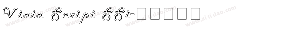 Viata Script SSi字体转换